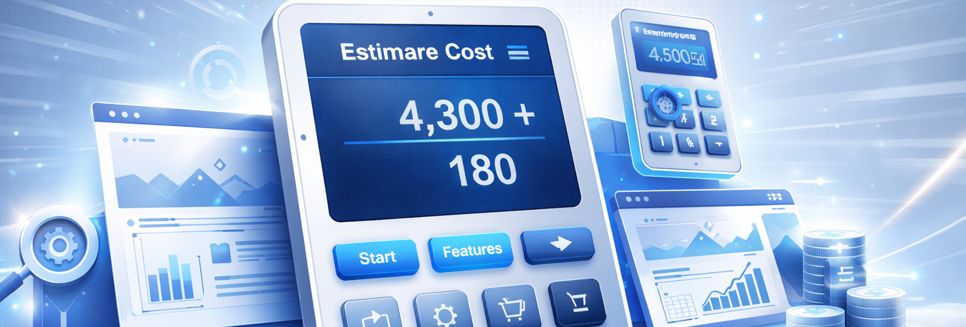 calculator pret site prezentare