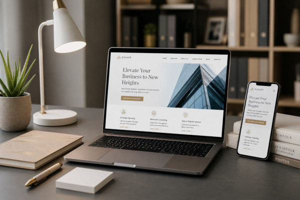 realizare site prezentare