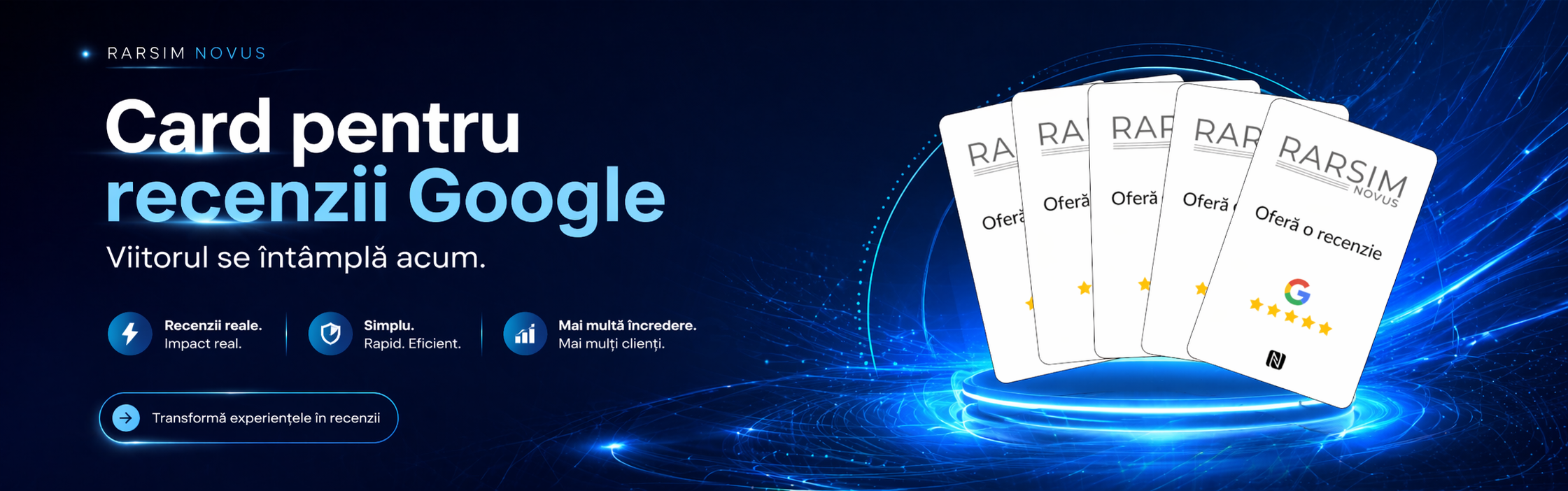 Card recenzii Google - Rarsim